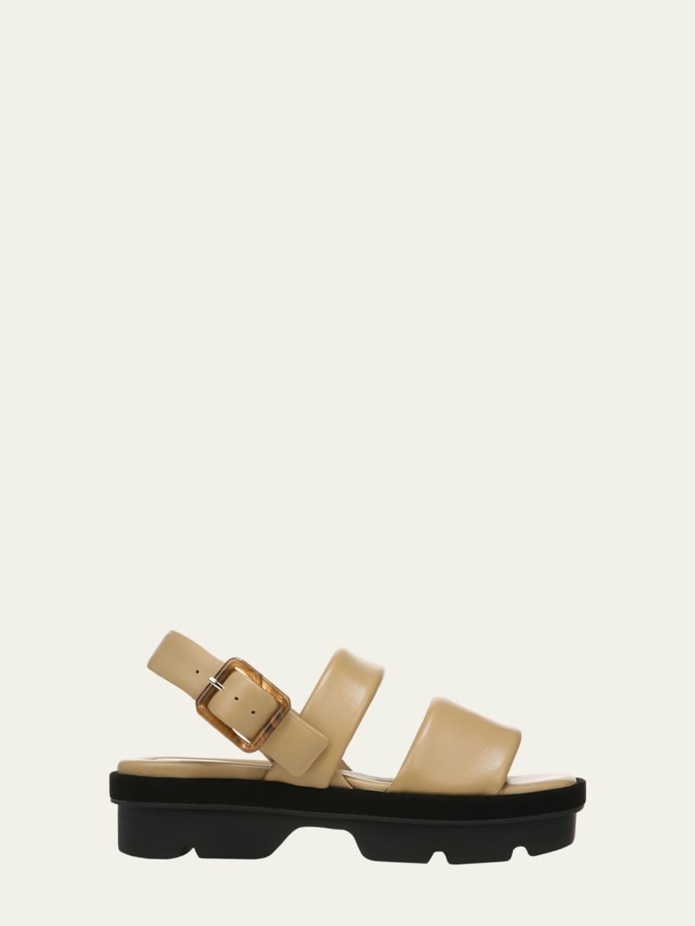 GUC Vince Bowie Lug Sole Sandals Tan 7